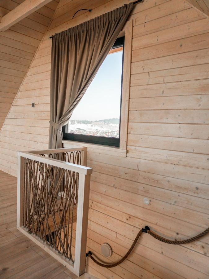 Osada Janosika Jacuzzi Drewniany Domek Na Odludziu Klikuszowa Exterior foto