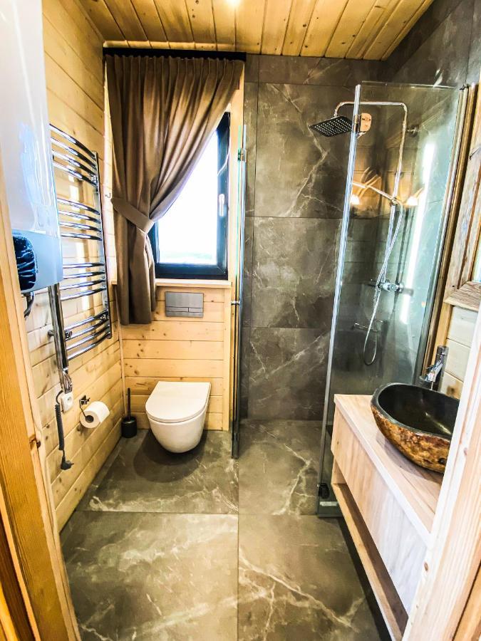 Osada Janosika Jacuzzi Drewniany Domek Na Odludziu Klikuszowa Exterior foto