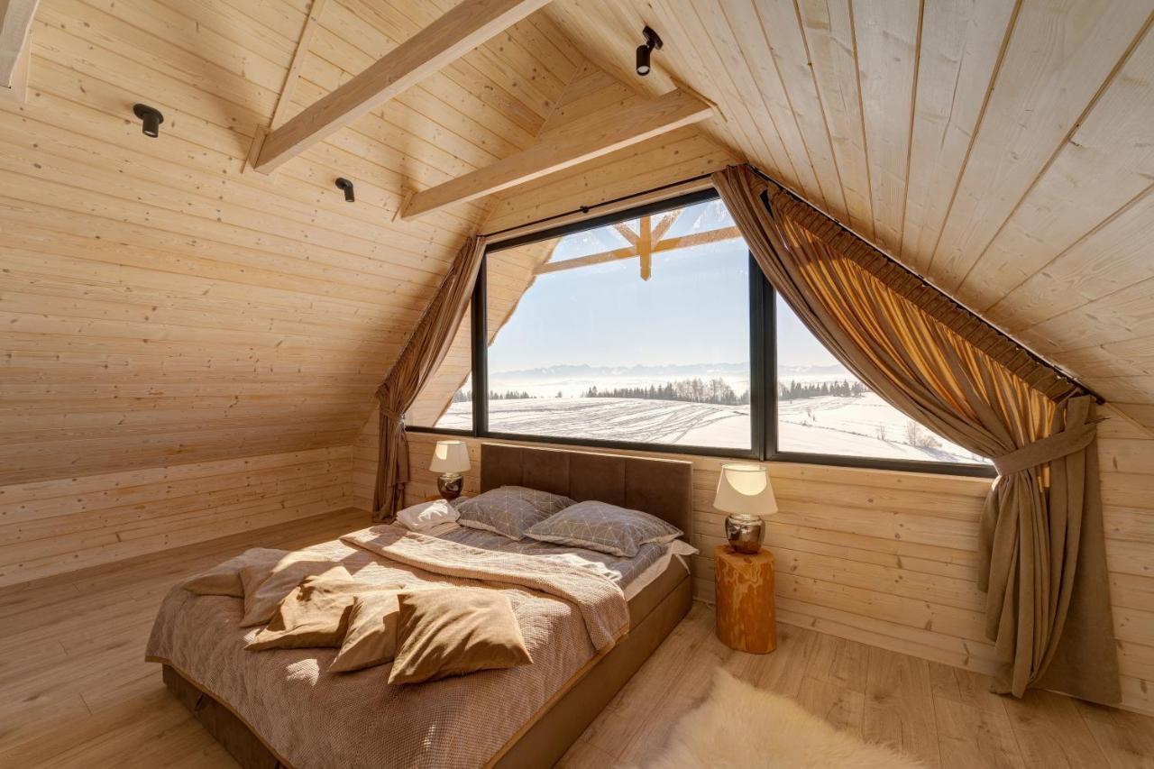 Osada Janosika Jacuzzi Drewniany Domek Na Odludziu Klikuszowa Exterior foto