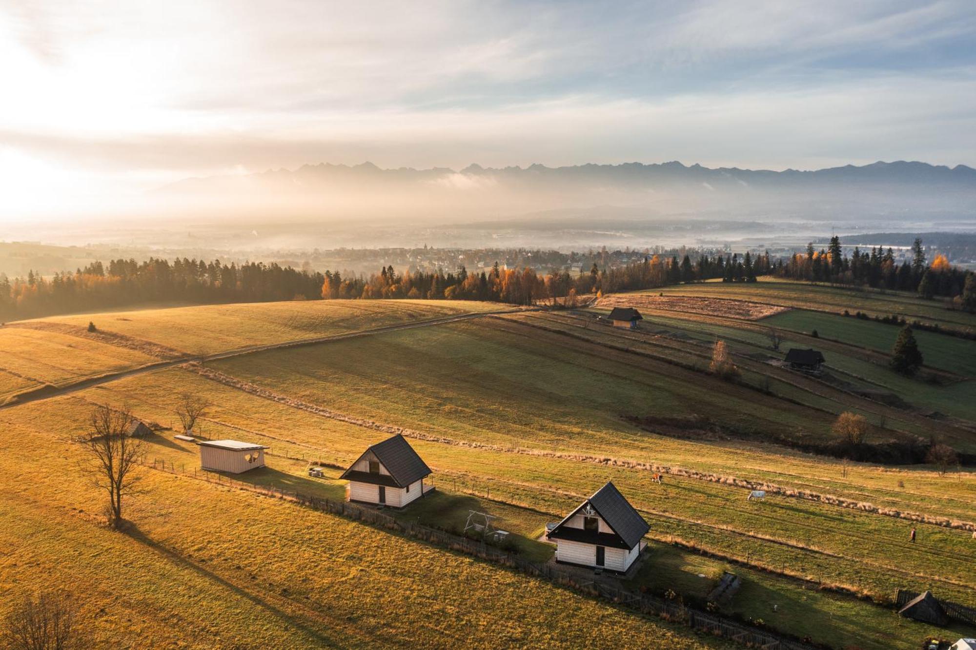 Osada Janosika Jacuzzi Drewniany Domek Na Odludziu Klikuszowa Exterior foto